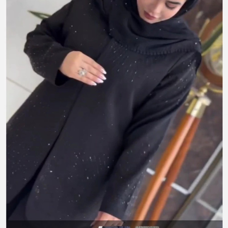 کت و شلوار آذین نگین مشکی جنس مازراتی سایزبندی 38تا 54