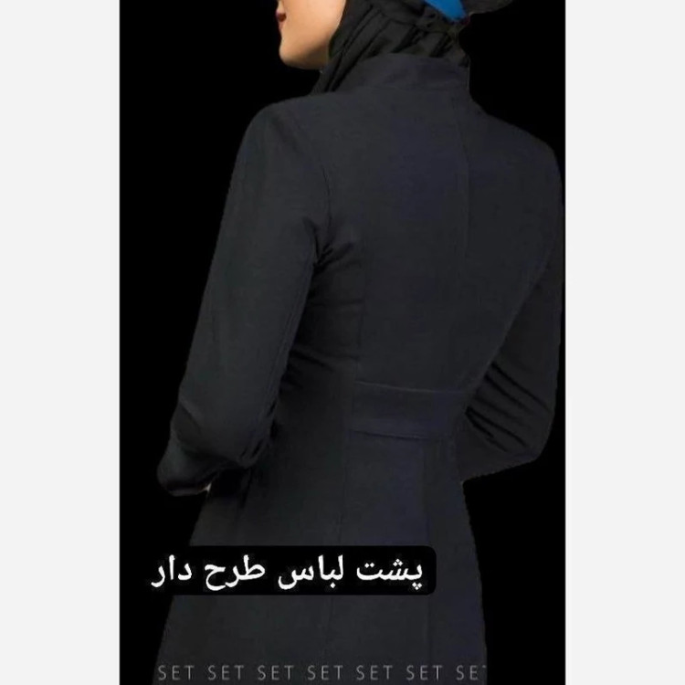 مانتو و شلوار اداری اطلس جنس پرشیا دیپلمات سایزبندی 38تا 46