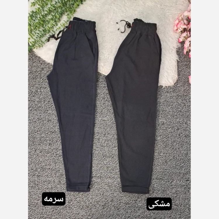 شلوار پاکتی سارین جنس کتان فری سایز 36 تا 46