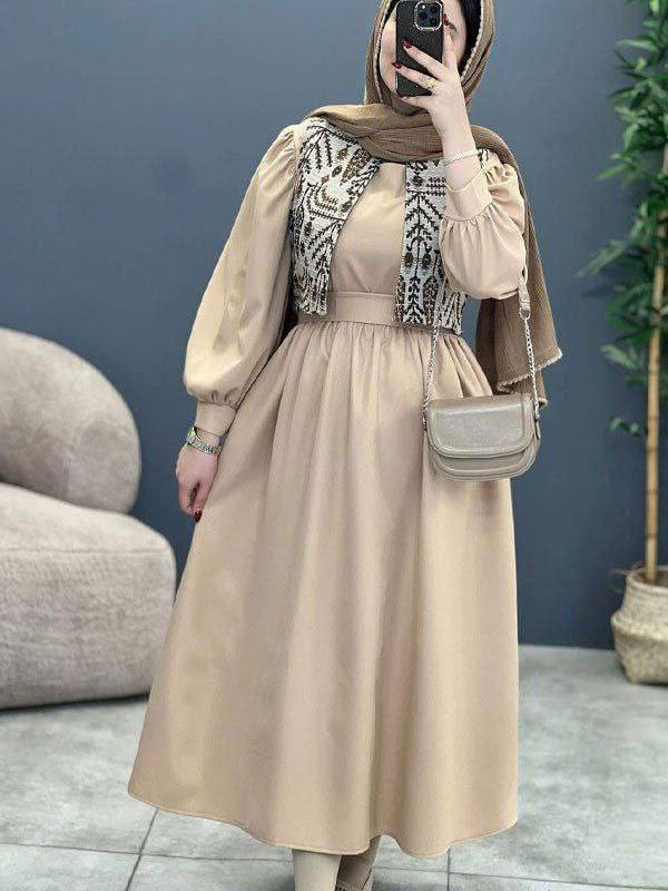 کت و سارافون آسمان جنس مازراتی و تافته فری سایز38تا 46