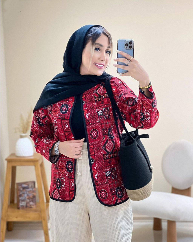 کت تک گلیمی جنس تافته فری سایز 38تا 46