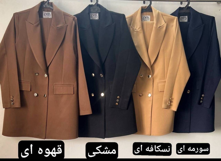 کت و شلوار نگین جنس مازراتی سایزبندی 38 تا 46