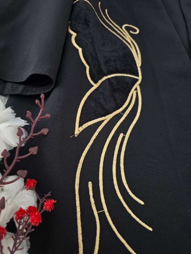 مانتو کتی پروانه جنس مازراتی سایزبندی ۳۸ تا ۵۲