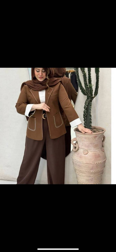 کت آستین دیپلمات جنس مازراتی سایزبندی 38 تا 46
