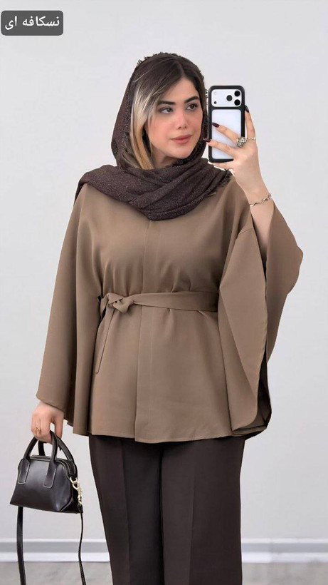 شنل پانچ مازراتی گیسو فری سایز 36 تا 60 قواره آزاد