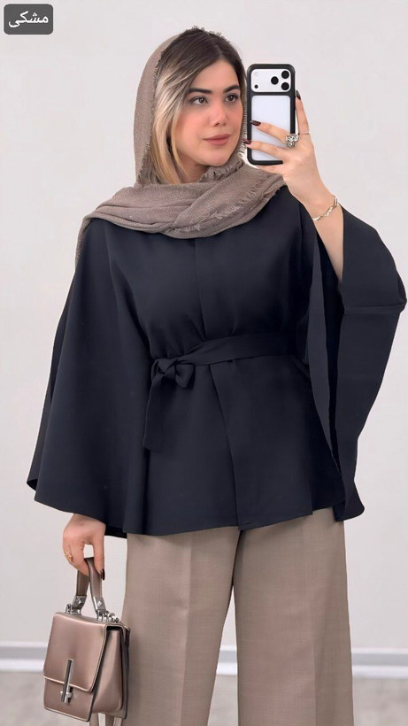شنل پانچ مازراتی گیسو فری سایز 36 تا 60 قواره آزاد