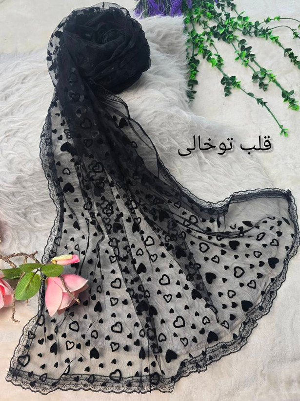 شال مجلسی طرح مخمل اندازه 170 در65