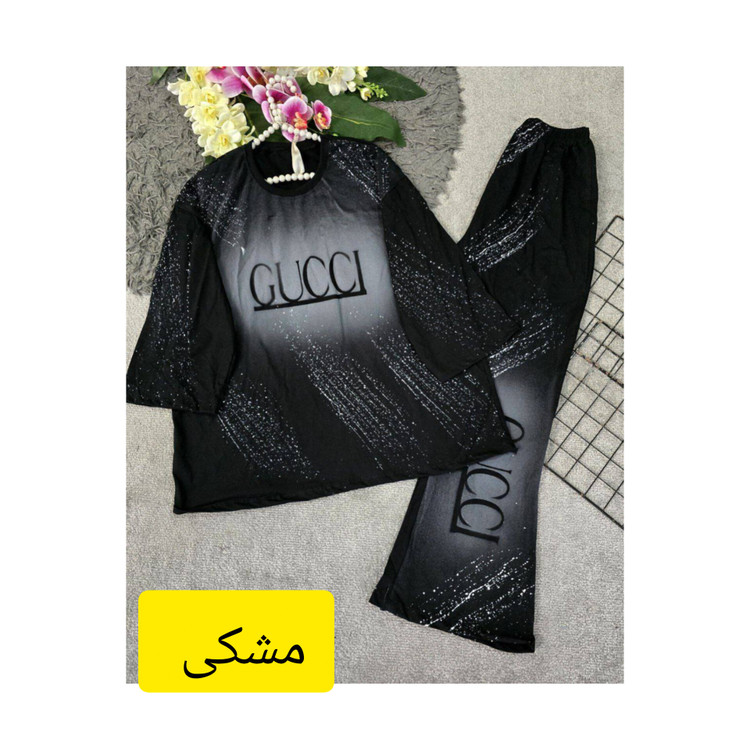 ست بلوز و شلوار شالیا جنس نخ پنبه فری سایز 38 تا 48
