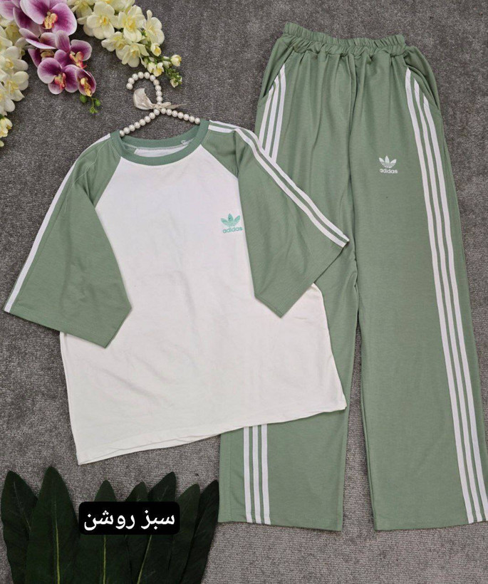 ست آدیداس جنس پنبه گلکسی فری سایز 38 تا 46