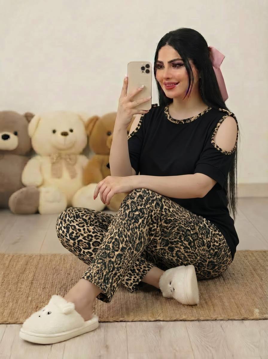 ست پرنس جنس ویسکوز کش فری سایز 38 تا 48