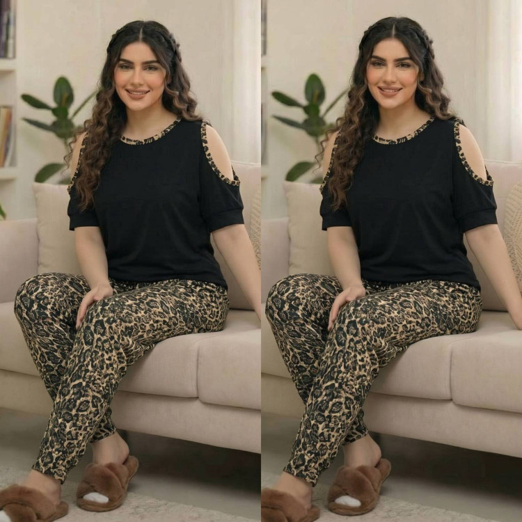 ست پرنس جنس ویسکوز کش فری سایز 38 تا 48