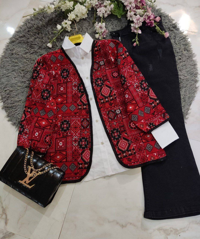 کت تک گلیمی جنس تافته فری سایز 38تا 46