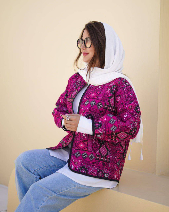کت تک گلیمی جنس تافته فری سایز 38تا 46