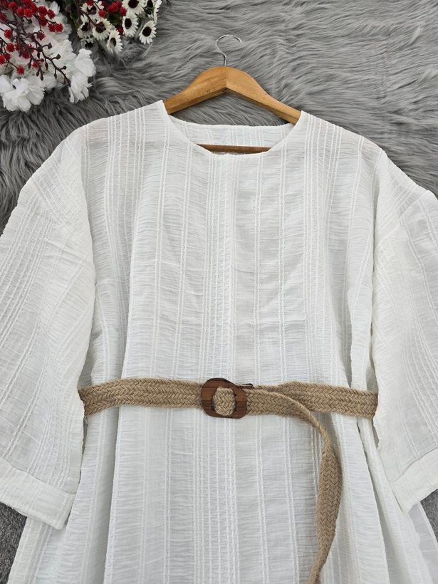 کفتان تیارا جنس کوک دوزی فری سایز 40 تا 50