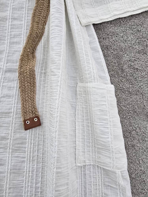 کفتان تیارا جنس کوک دوزی فری سایز 40 تا 50